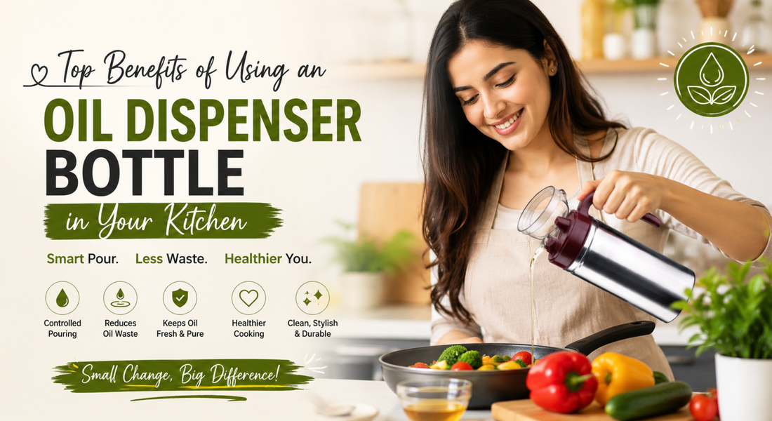 Top Benefits of Using an Oil Dispenser Bottle in Your Kitchen
