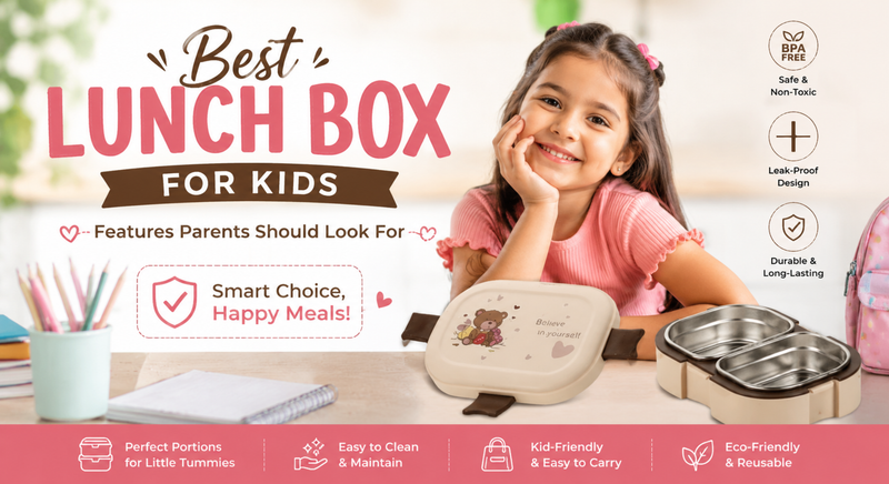 Best Lunch Box for Kids: Features Parents Should Look For
