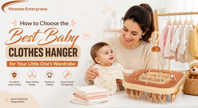 How to Choose the Best Baby Clothes Hanger for Your Little One’s Wardrobe