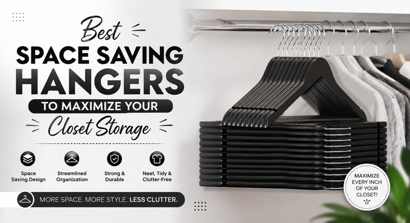 Best Space Saving Hangers to Maximize Your Closet Storage
