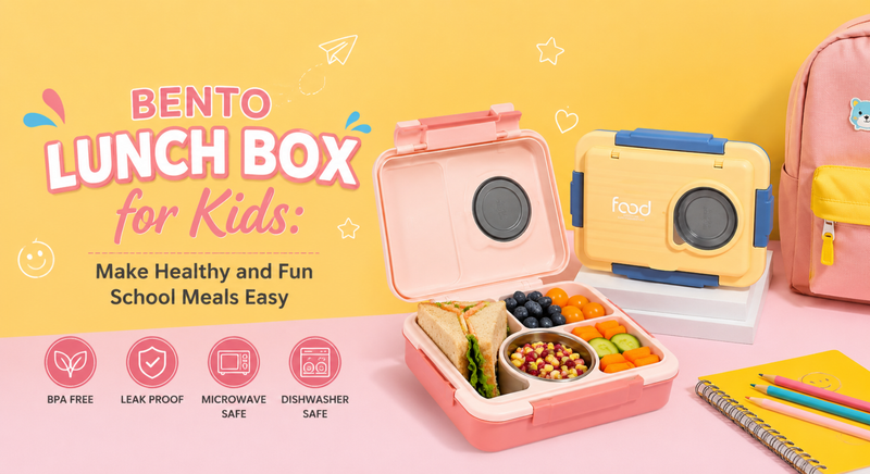 Bento Lunch Box for Kids: Make Healthy and Fun School Meals Easy