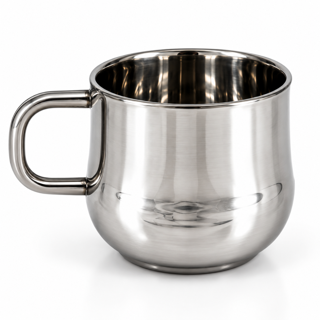 Stainless Steel Tea Cup 120ml Set for Tea & Coffee Use