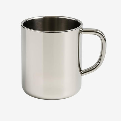 Stainless Steel Coffee Mugs Set, 240 ml