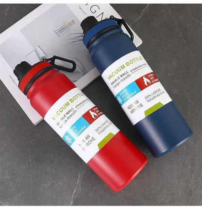 Insulated Stainless Steel Water Bottle Vacuum Flask Multicolor 800ml Leakproof