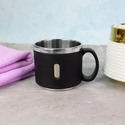 Vinzesta Stainless Steel Coffee Mug Set 6 Pcs Double Wall Insulated Cups