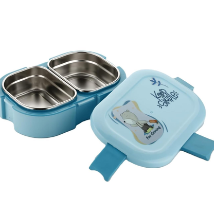 Vinzesta Kids Bento Lunch Box Stainless Steel Leak Proof School Tiffin Box